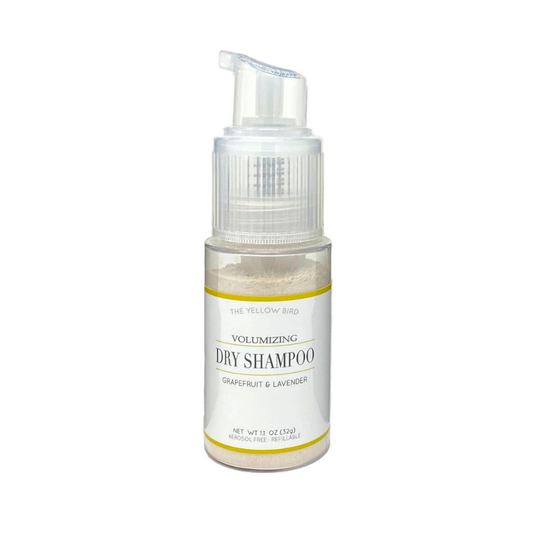 The Yellow Bird - Grapefruit Lavender Dry Shampoo Bottle The Yellow Bird -better made easy-eco-friendly-sustainable-gifting