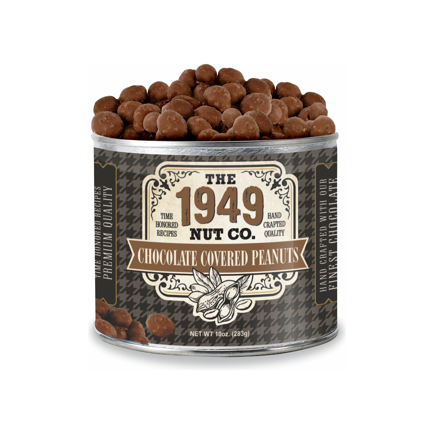 1949 Nut Company - 10 oz. Chocolate Covered North Carolina Peanuts 1949 Nut Company -better made easy-eco-friendly-sustainable-gifting