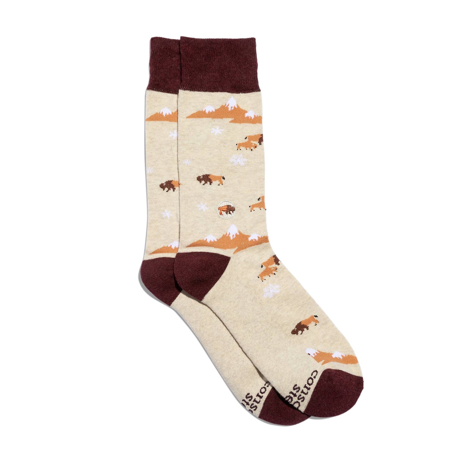 Conscious Step - Socks that Protect Bison Conscious Step Medium -better made easy-eco-friendly-sustainable-gifting