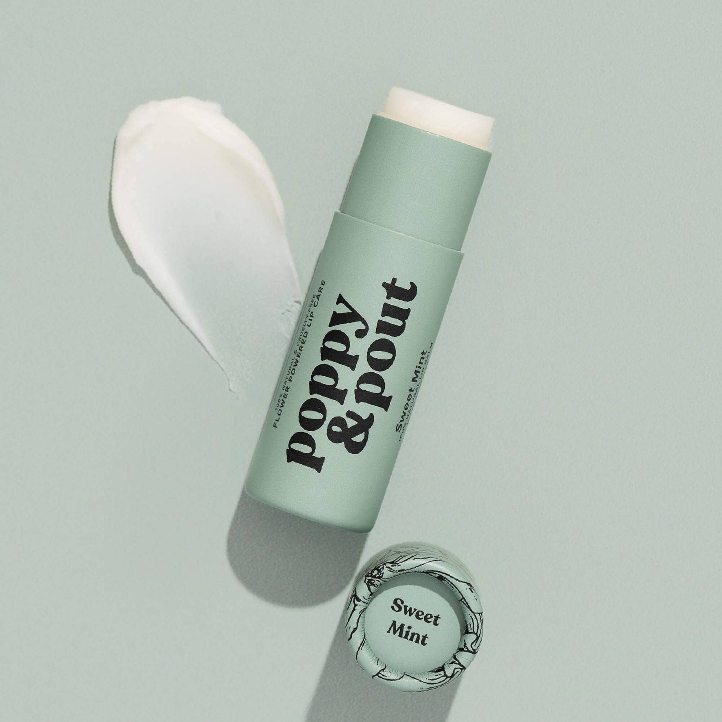 Poppy & Pout - Lip Balm, Sweet Mint Poppy & Pout -better made easy-eco-friendly-sustainable-gifting