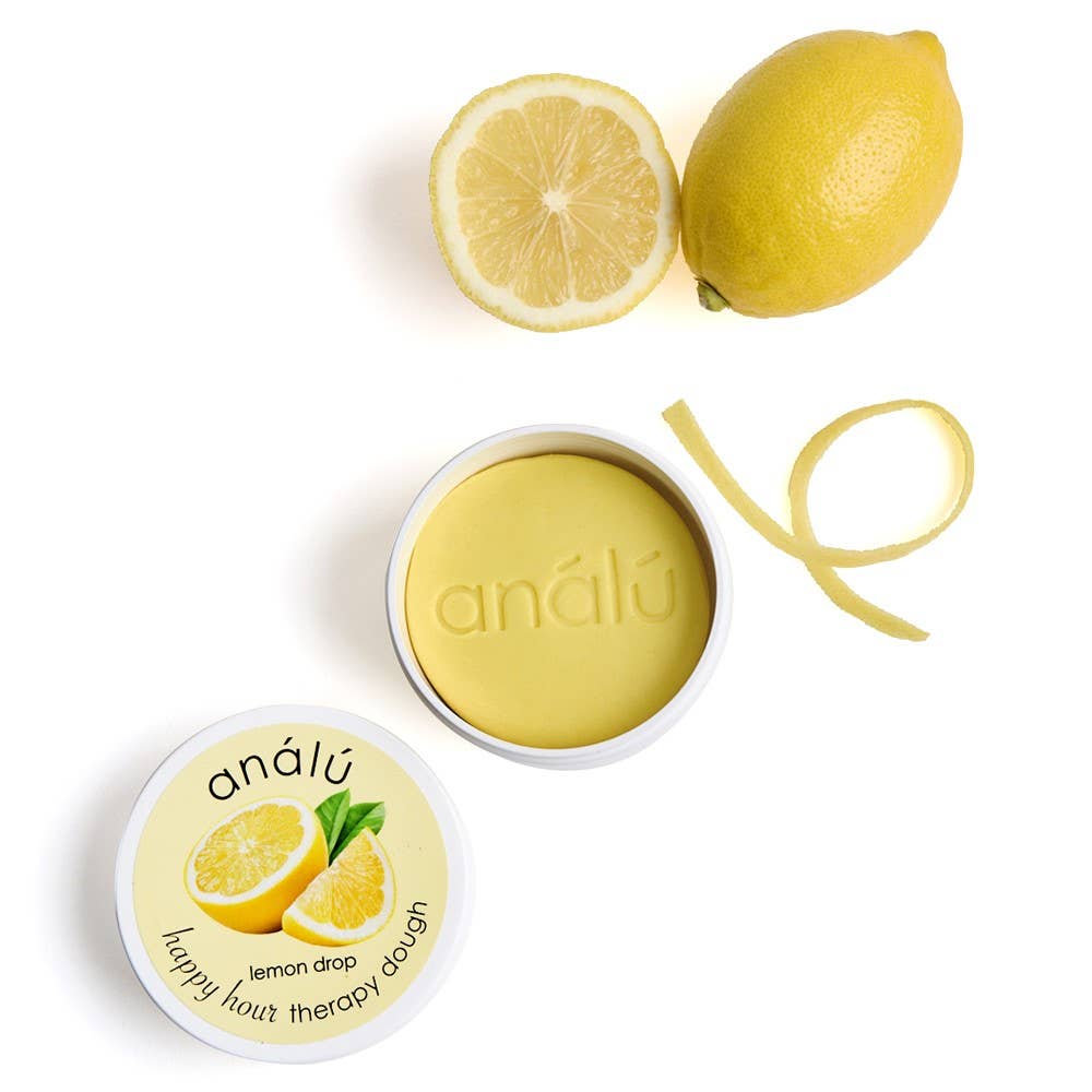 análú scented eco-friendly, all natural play dough  eco-kids Lemon drop  -better made easy-eco-friendly-sustainable-gifting