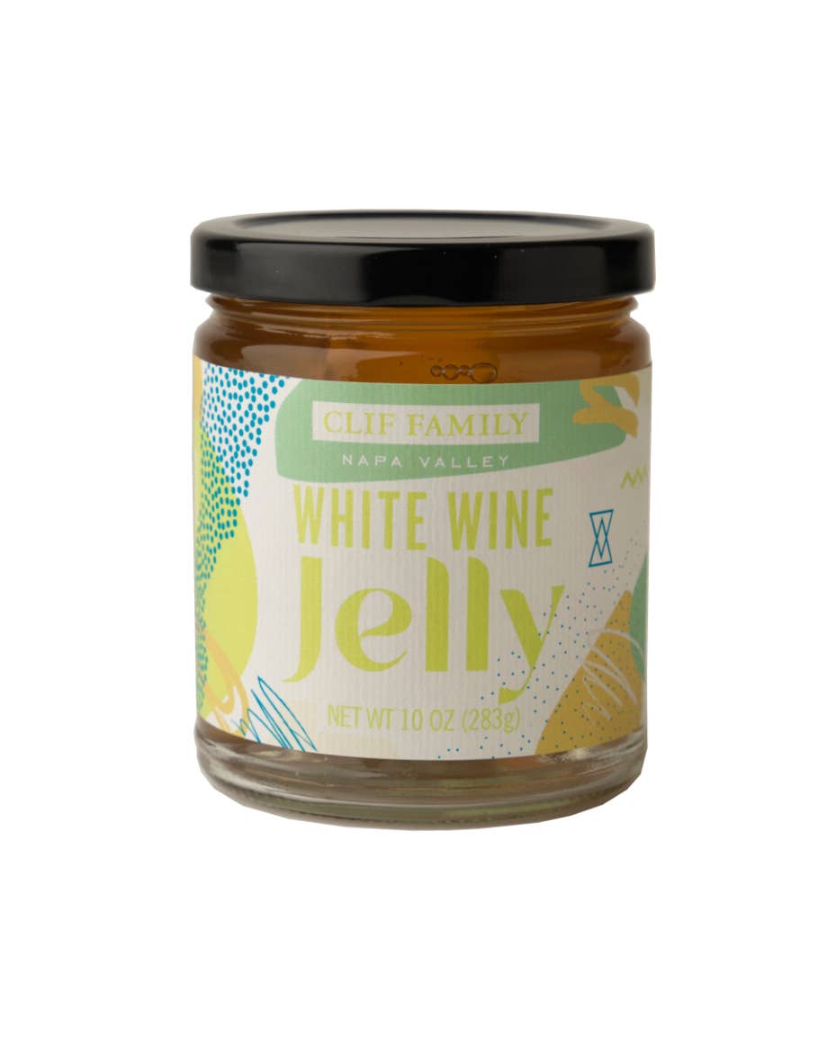 Clif Family Napa Valley Wine Jelly  Clif Family Napa Valley, Certified B Corp Company White Wine Jelly  -better made easy-eco-friendly-sustainable-gifting