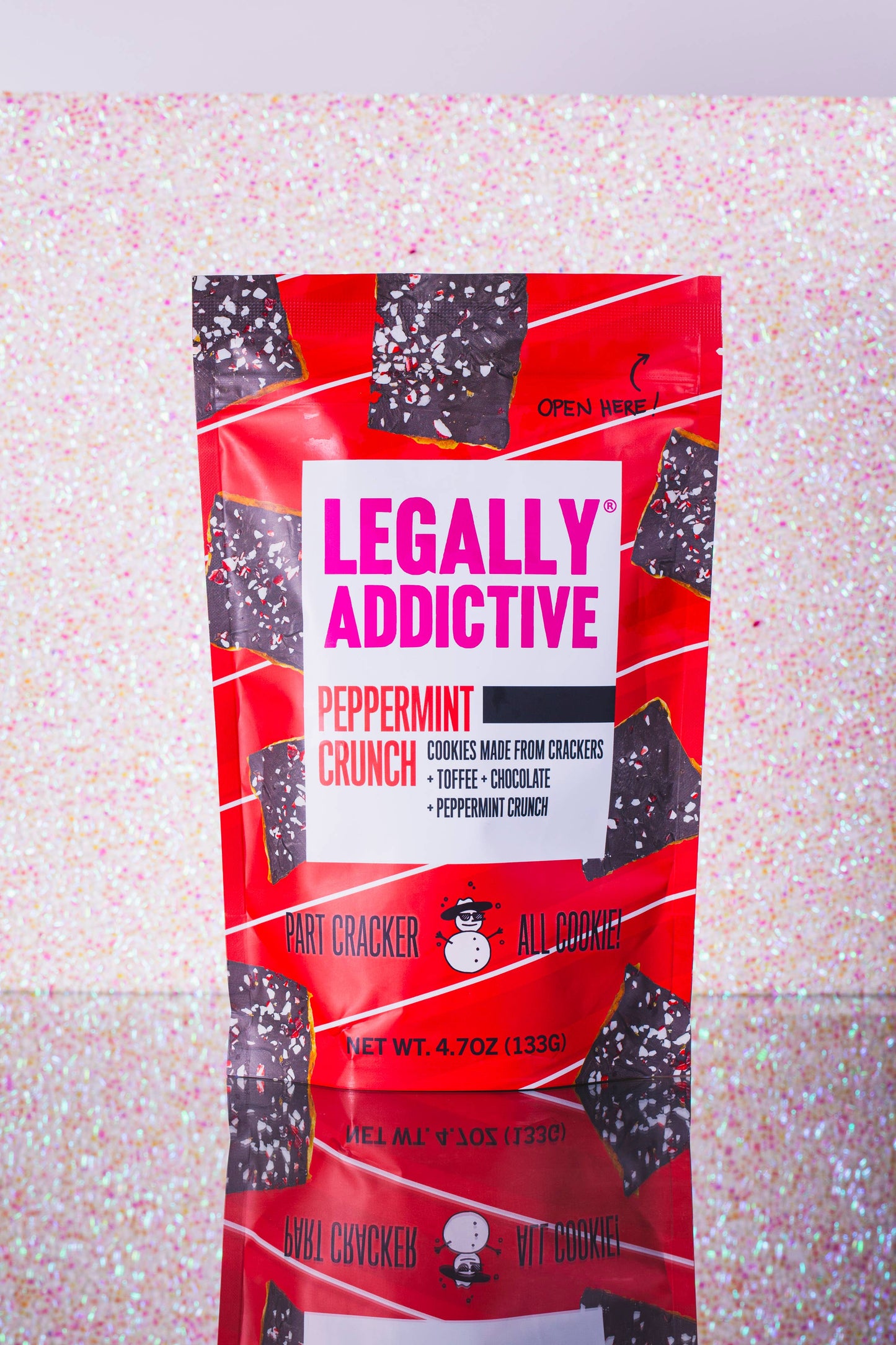 Legally Addictive - Peppermint Crunch - Holiday Cookie Legally Addictive Foods -better made easy-eco-friendly-sustainable-gifting