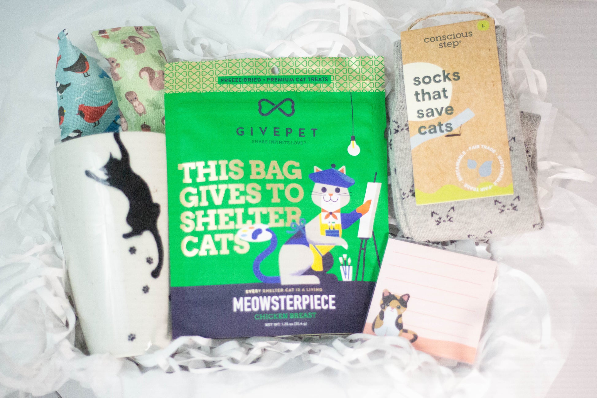 Cat Lover's Better Gift Box better made easy -better made easy-eco-friendly-sustainable-gifting