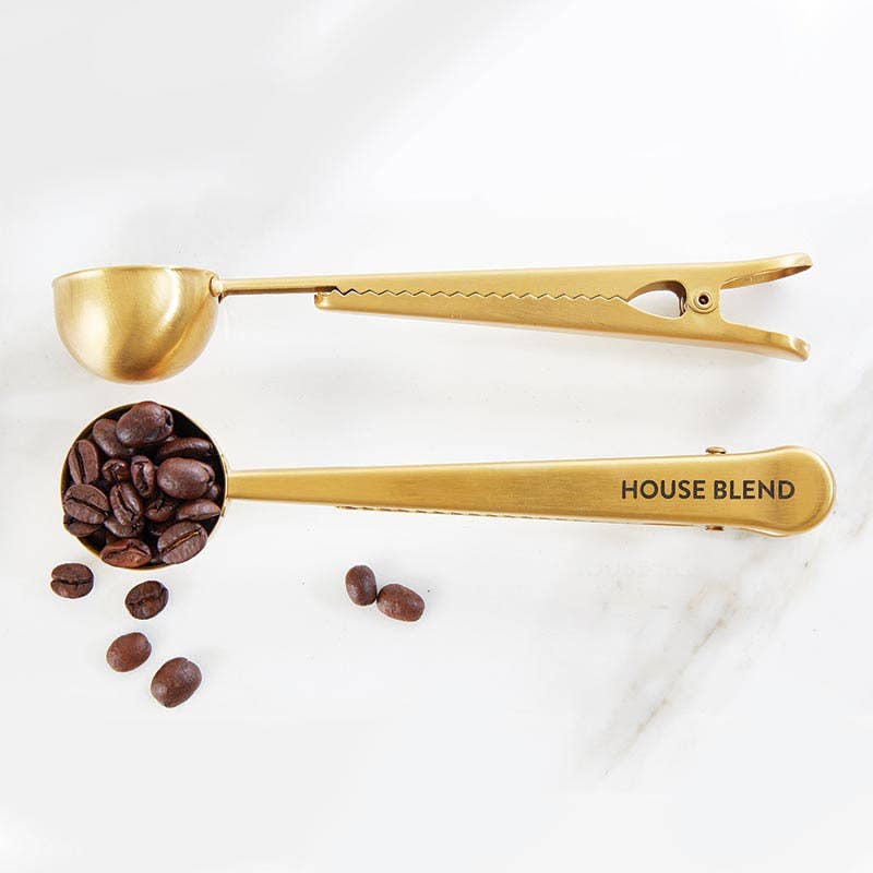 Santa Barbara Design Studio by Creative Brands - Coffee Clip + Scoop - House Blend Santa Barbara Design Studio by Creative Brands -better made easy-eco-friendly-sustainable-gifting