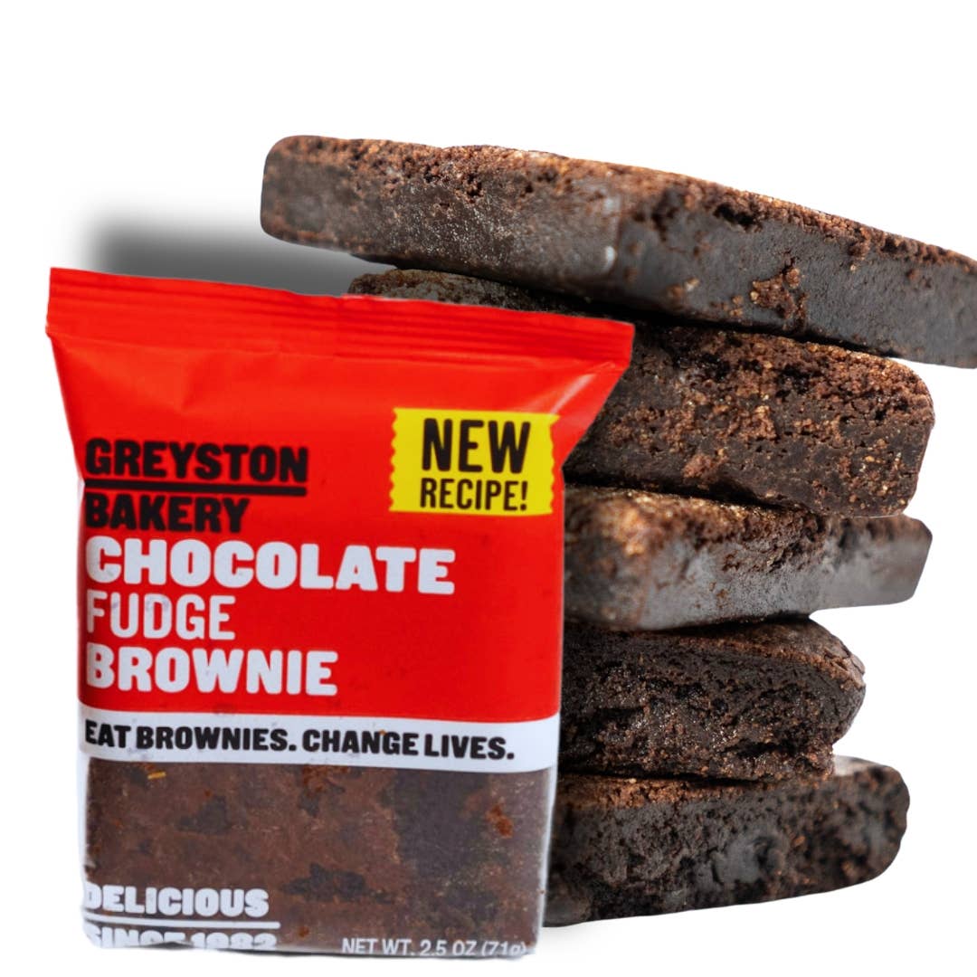 Greyston Bakery Brownies - Chocolate Fudge Brownie  Greyston Bakery   -better made easy-eco-friendly-sustainable-gifting