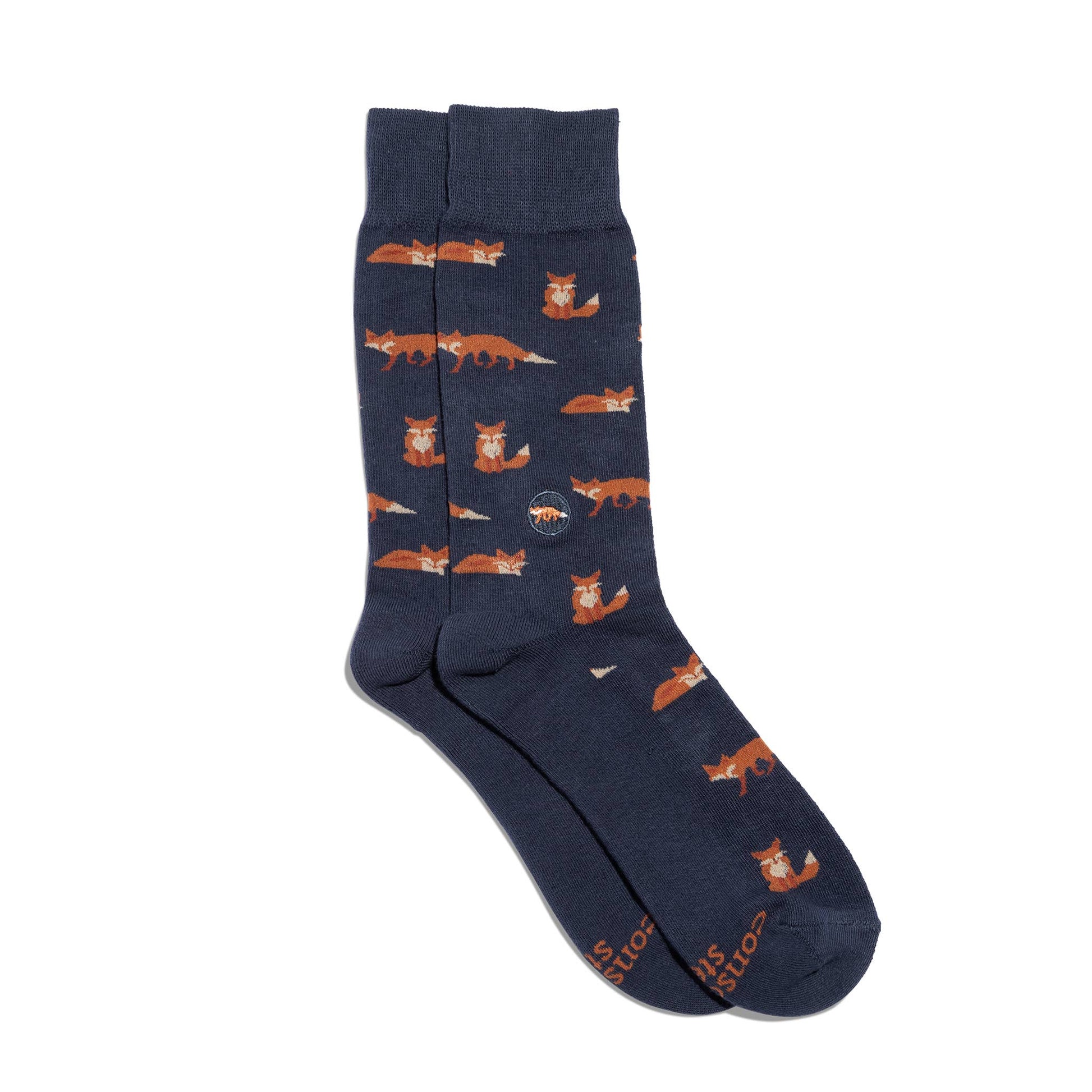 Conscious Step - Socks that Protect Foxes  Conscious Step Small  -better made easy-eco-friendly-sustainable-gifting
