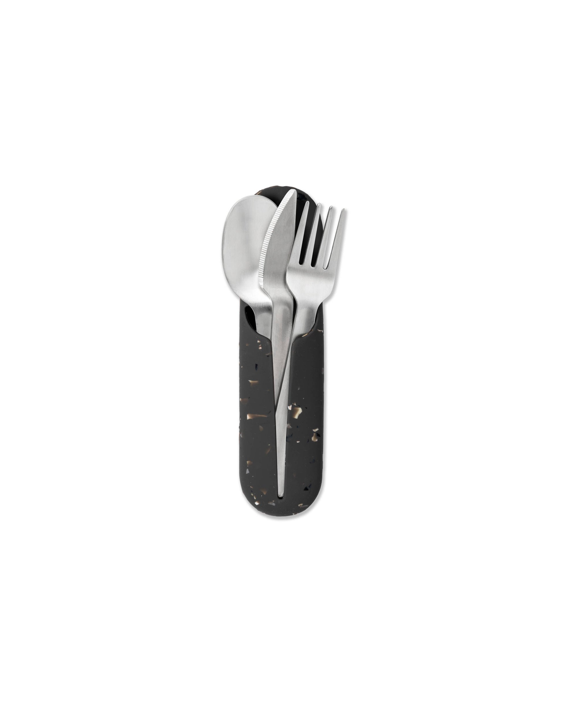 Porter Reusable Utensil Set in Silicone Case - Terrazzo  W&P   -better made easy-eco-friendly-sustainable-gifting