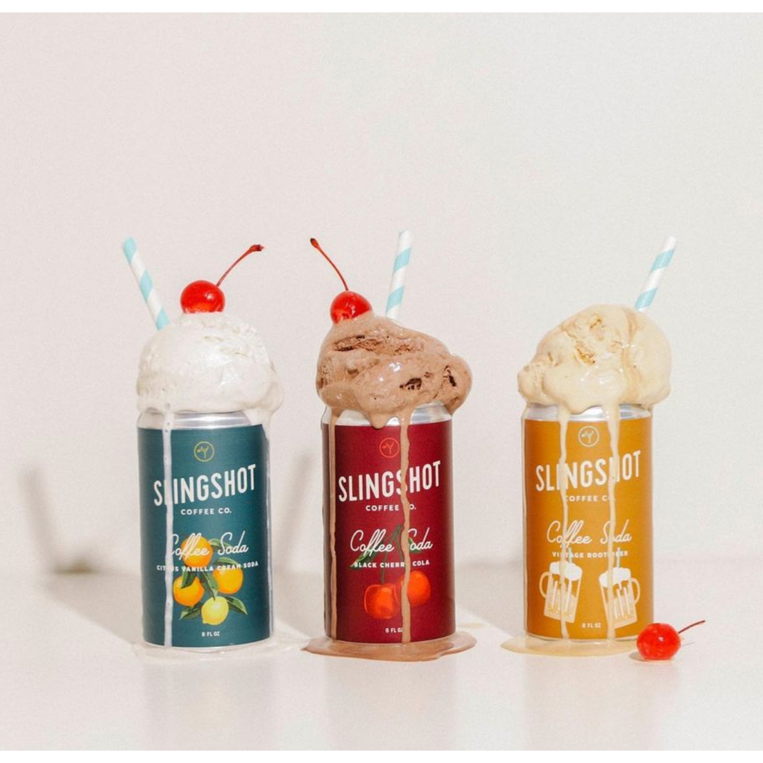 Slingshot Coffee Vintage Root Beer Coffee Soda better made easy