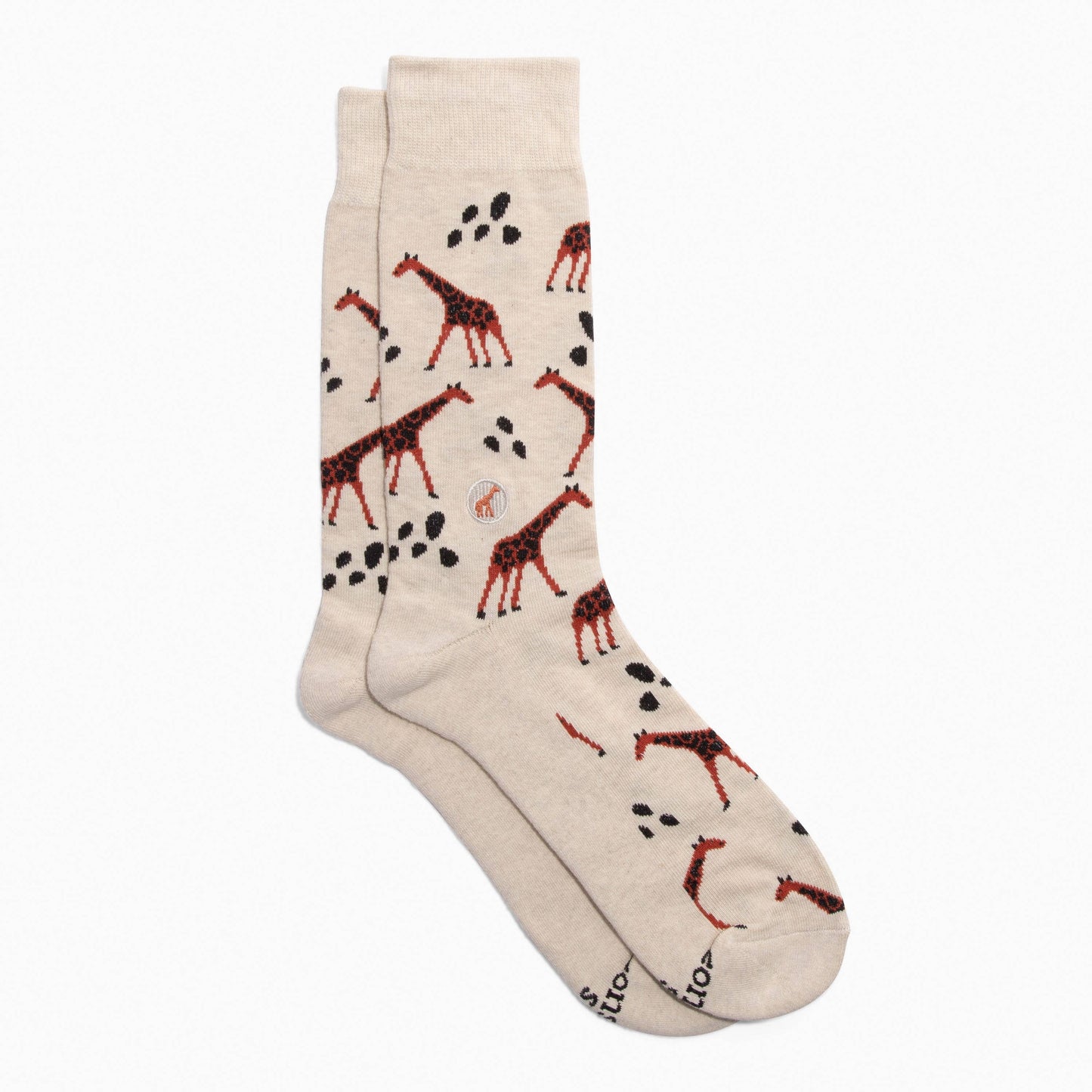 Conscious Step - Socks that Protect Giraffes  Conscious Step Small  -better made easy-eco-friendly-sustainable-gifting
