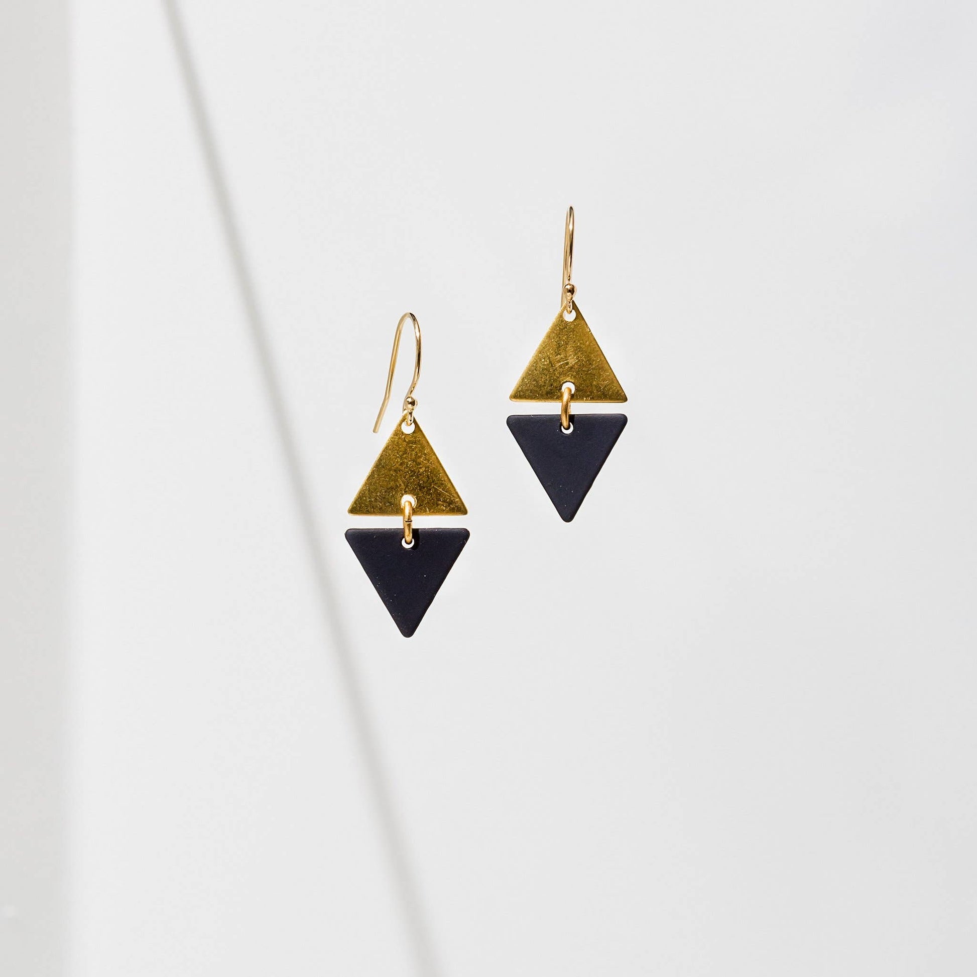 Larissa Loden - Alta Earrings  Larissa Loden Black  -better made easy-eco-friendly-sustainable-gifting