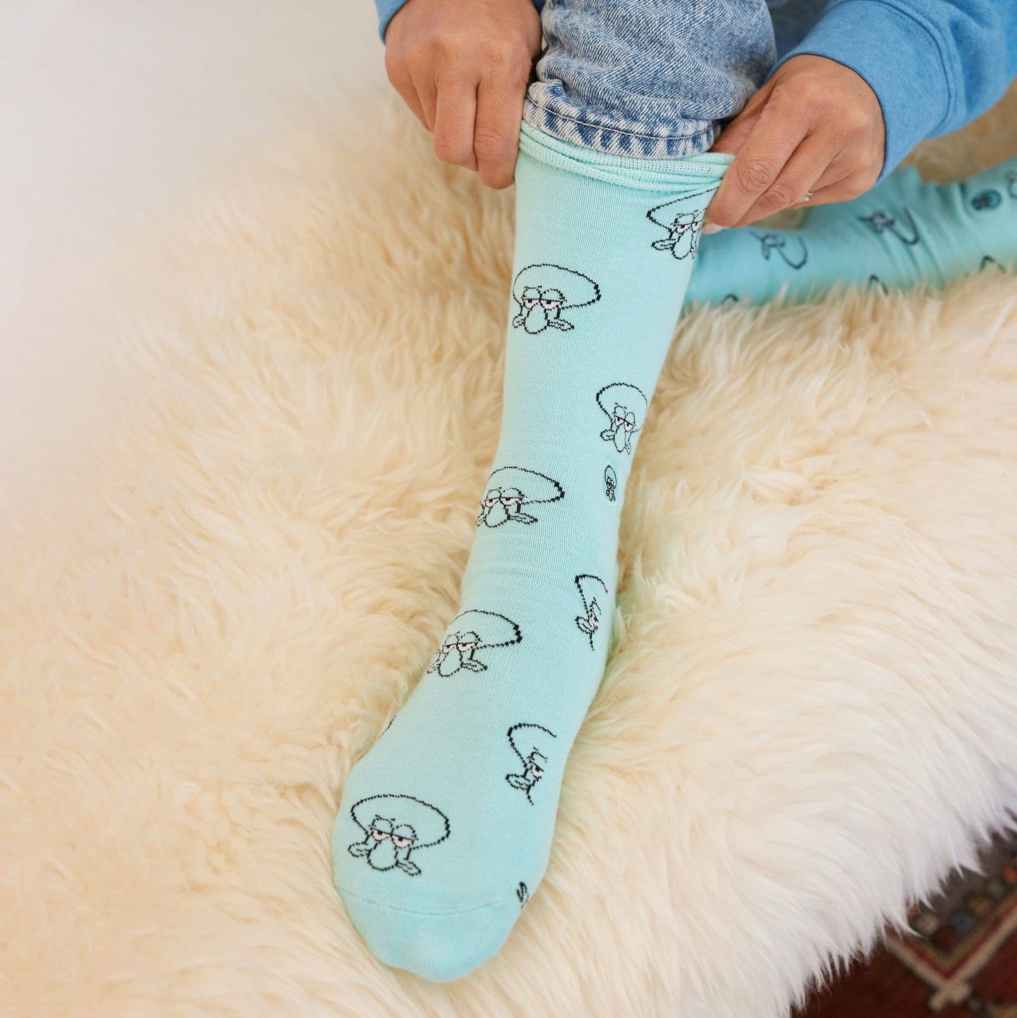 Conscious Step - Squidward Socks that Protect Oceans  Conscious Step   -better made easy-eco-friendly-sustainable-gifting