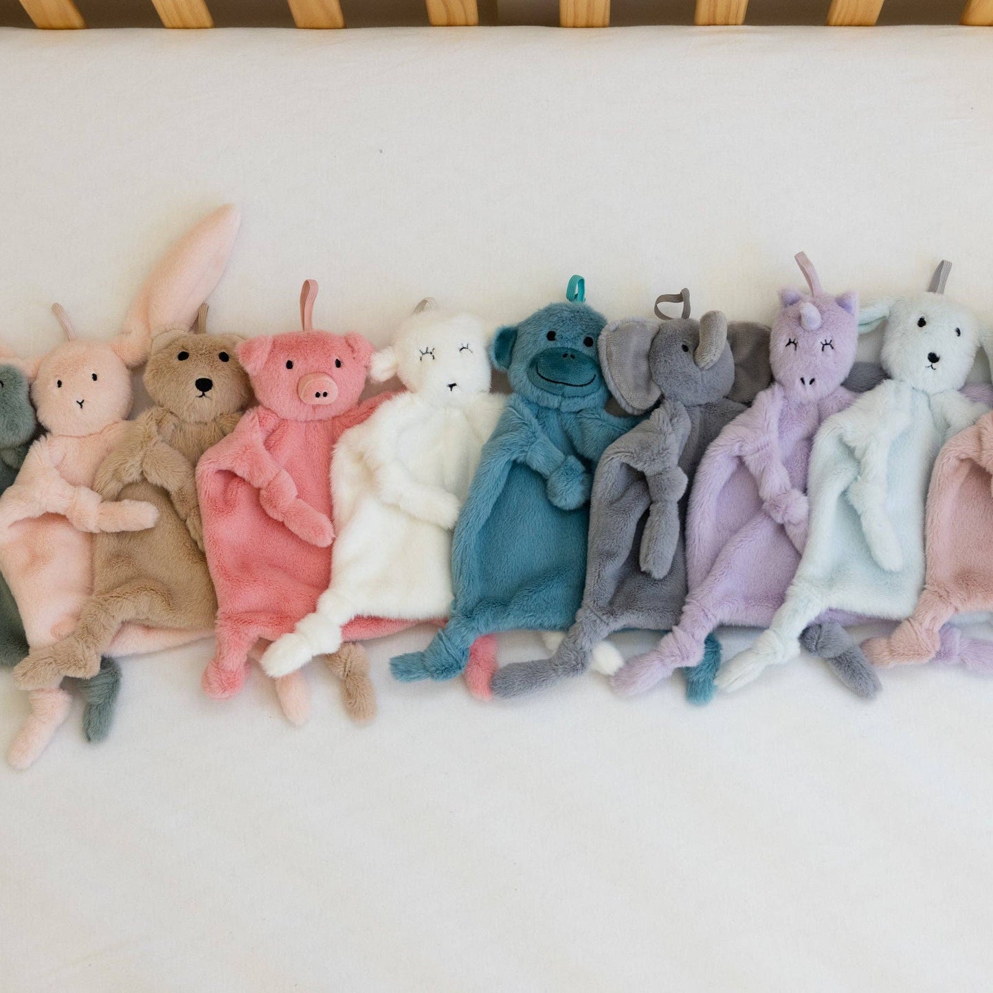 Bella Tunno - Pacifier Buddy Betty the Bunny  Bella Tunno   -better made easy-eco-friendly-sustainable-gifting