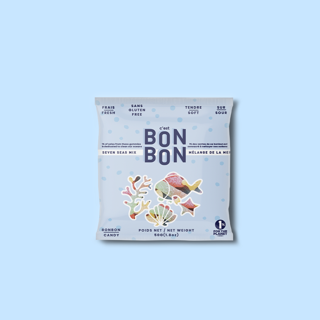 La boîte à bonbons - REFILL Seven Seas Mix - Gummy Candies  La boîte à bonbons   -better made easy-eco-friendly-sustainable-gifting