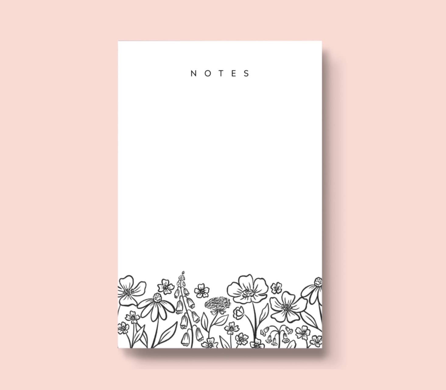 Elyse Breanne Design - Pressed Floral Notepad, 4x6 in.  Elyse Breanne Design   -better made easy-eco-friendly-sustainable-gifting