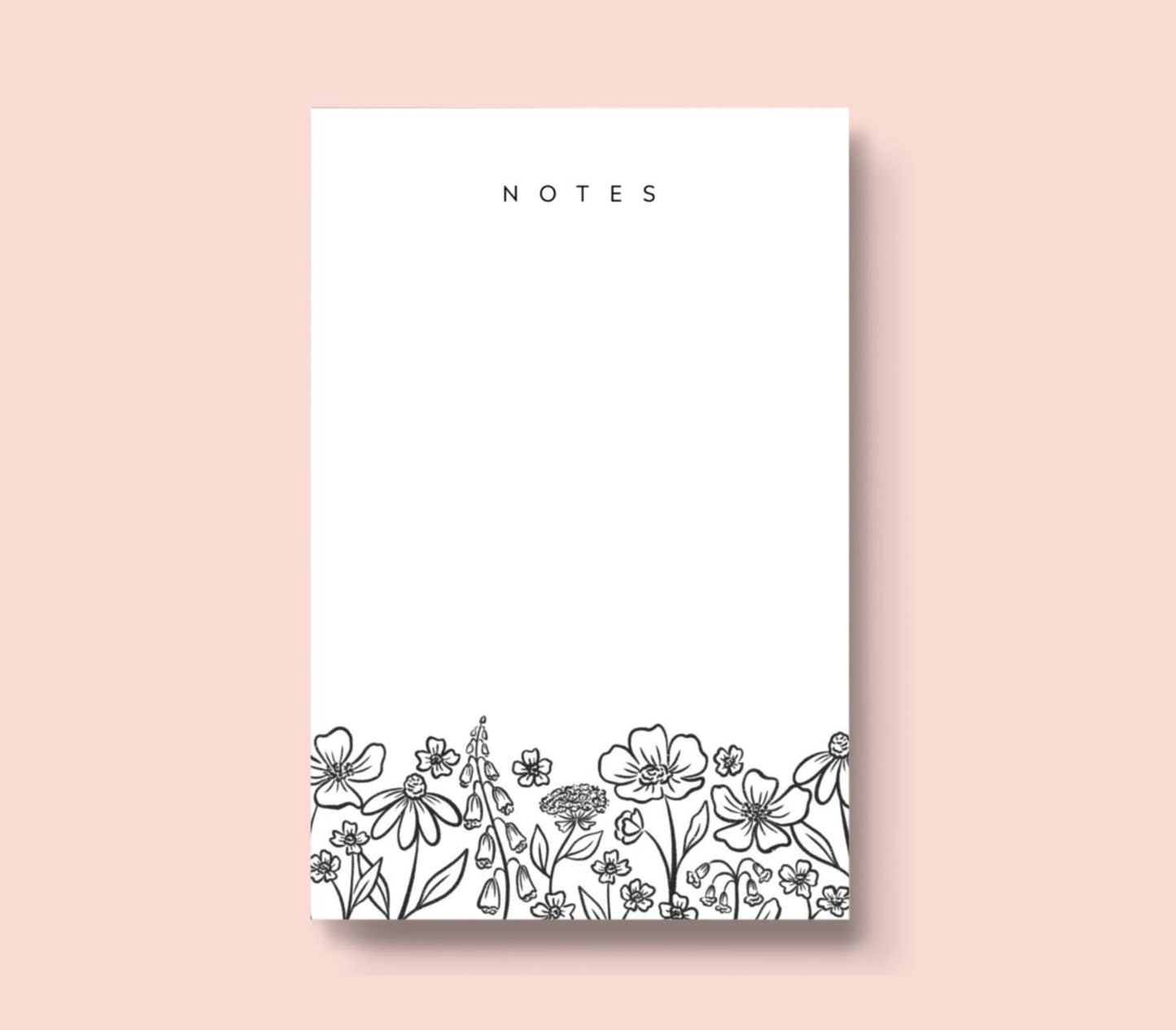Elyse Breanne Design - Pressed Floral Notepad, 4x6 in.  Elyse Breanne Design   -better made easy-eco-friendly-sustainable-gifting