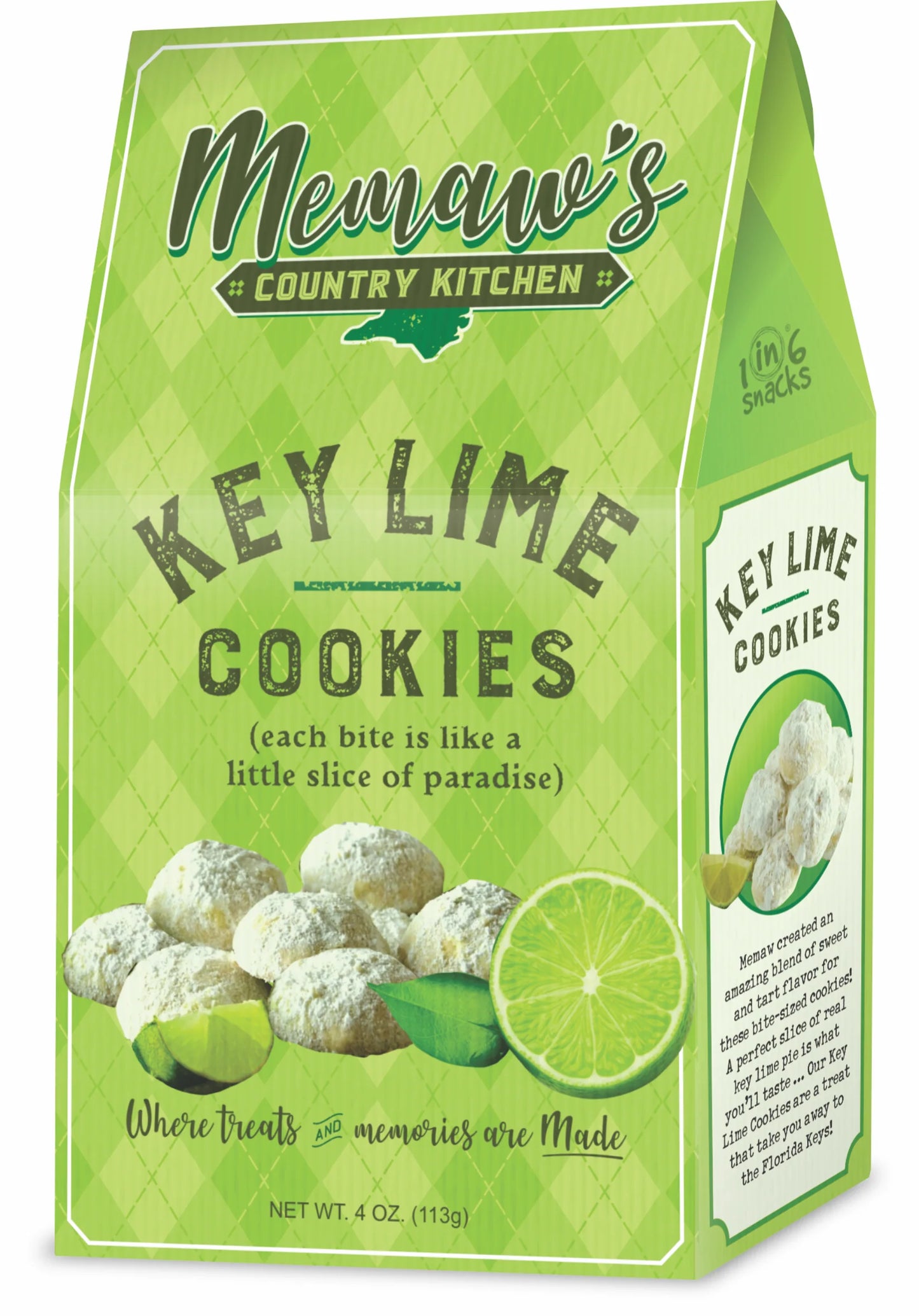 Memaw's Key Lime Cookies better made easy -better made easy-eco-friendly-sustainable-gifting