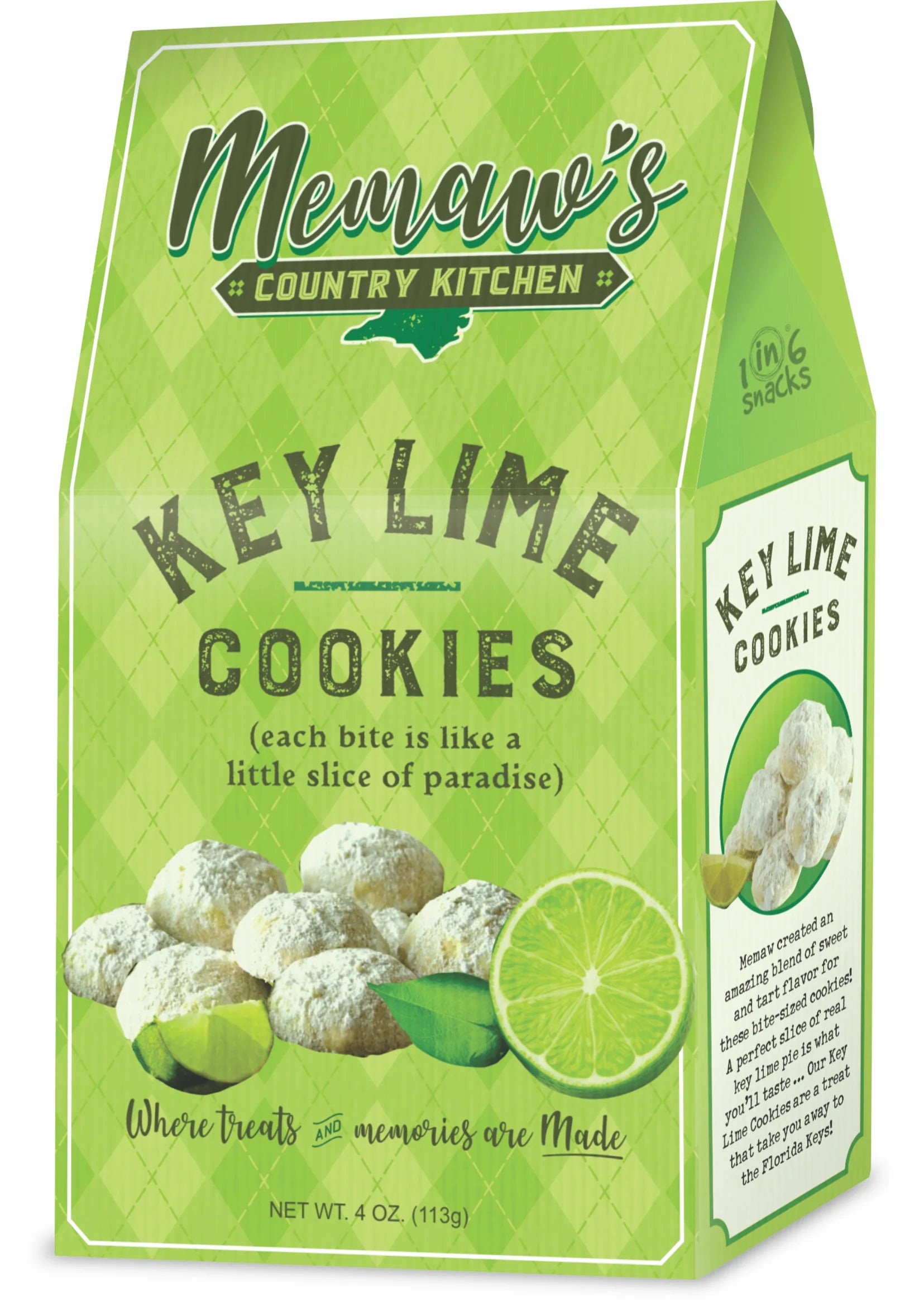Memaw's Key Lime Cookies better made easy -better made easy-eco-friendly-sustainable-gifting