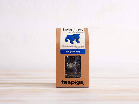 Teapigs - Earl Grey Strong Tea - 50 Temples teapigs -better made easy-eco-friendly-sustainable-gifting