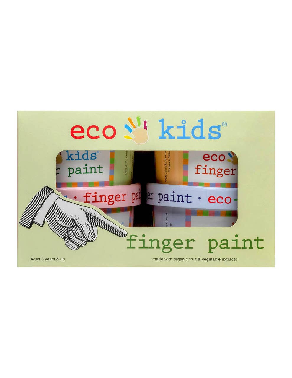 eco-friendly finger paint  eco-kids   -better made easy-eco-friendly-sustainable-gifting