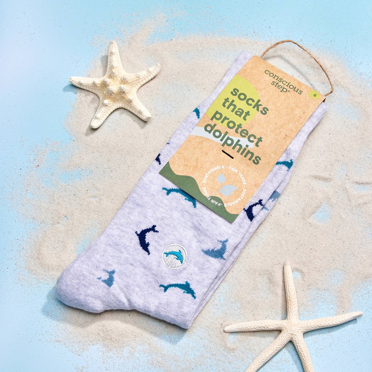 Conscious Step - Socks that Protect Dolphins  Conscious Step   -better made easy-eco-friendly-sustainable-gifting
