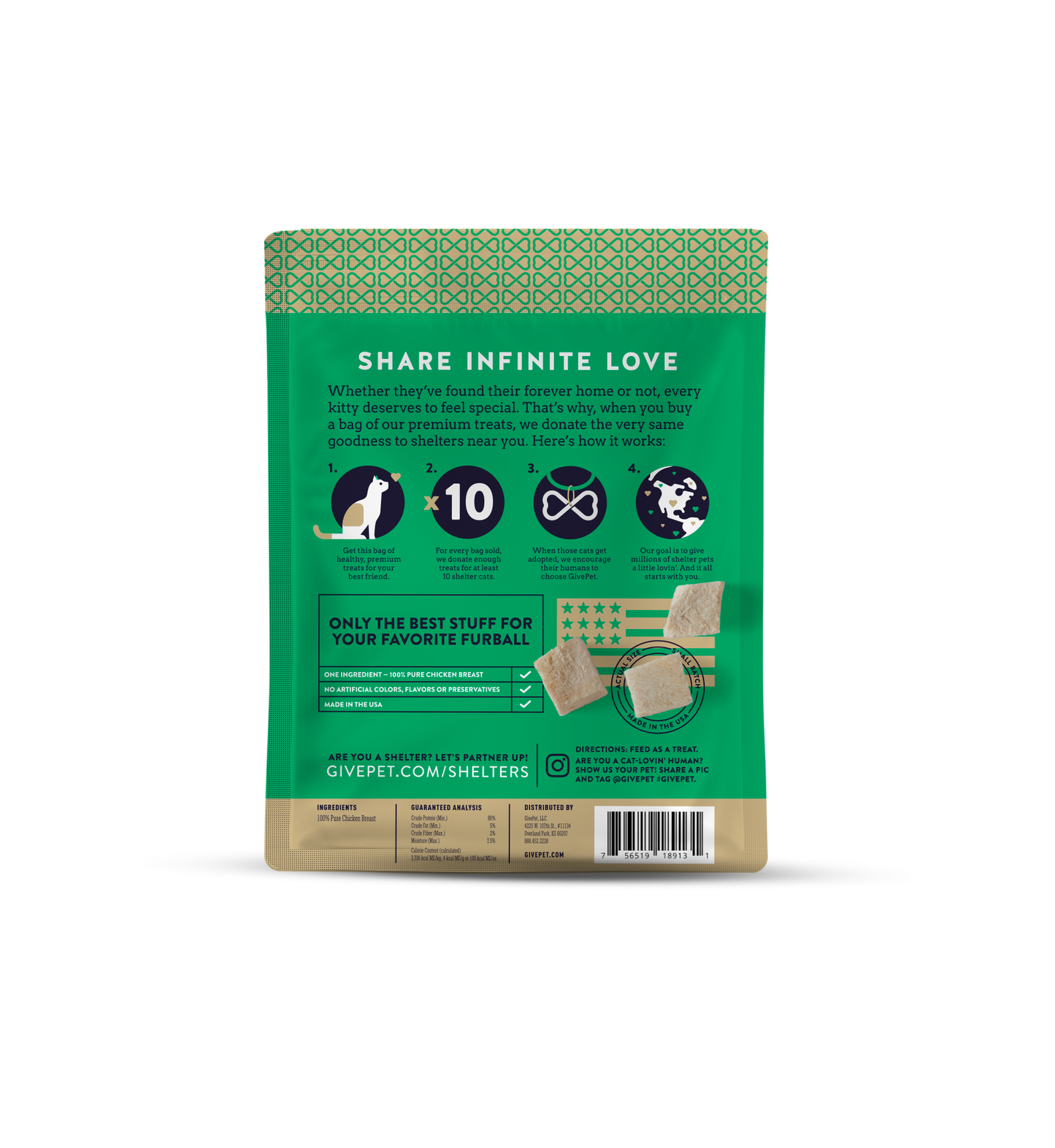 GivePet - GivePet Meowsterpiece Freeze Dried Cat Treats GivePet -better made easy-eco-friendly-sustainable-gifting