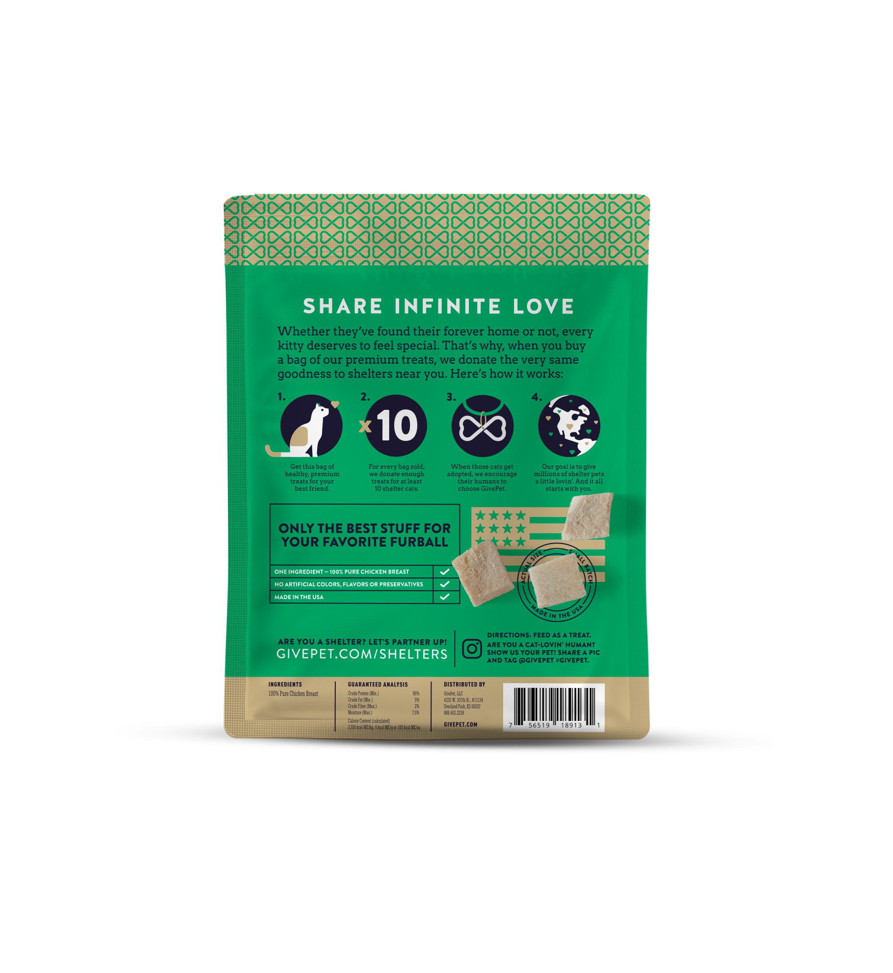 GivePet - GivePet Meowsterpiece Freeze Dried Cat Treats GivePet -better made easy-eco-friendly-sustainable-gifting