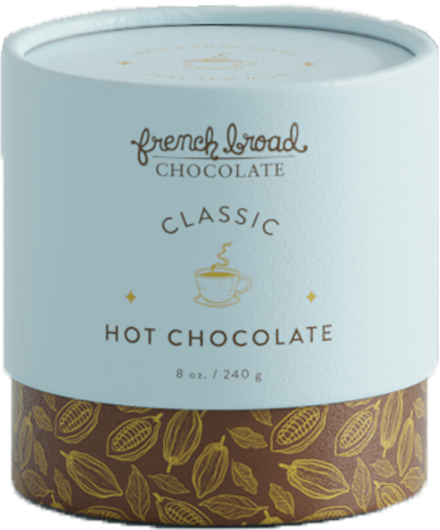 French Broad Chocolate - Classic Dark Hot Chocolate - 8oz  French Broad Chocolate   -better made easy-eco-friendly-sustainable-gifting