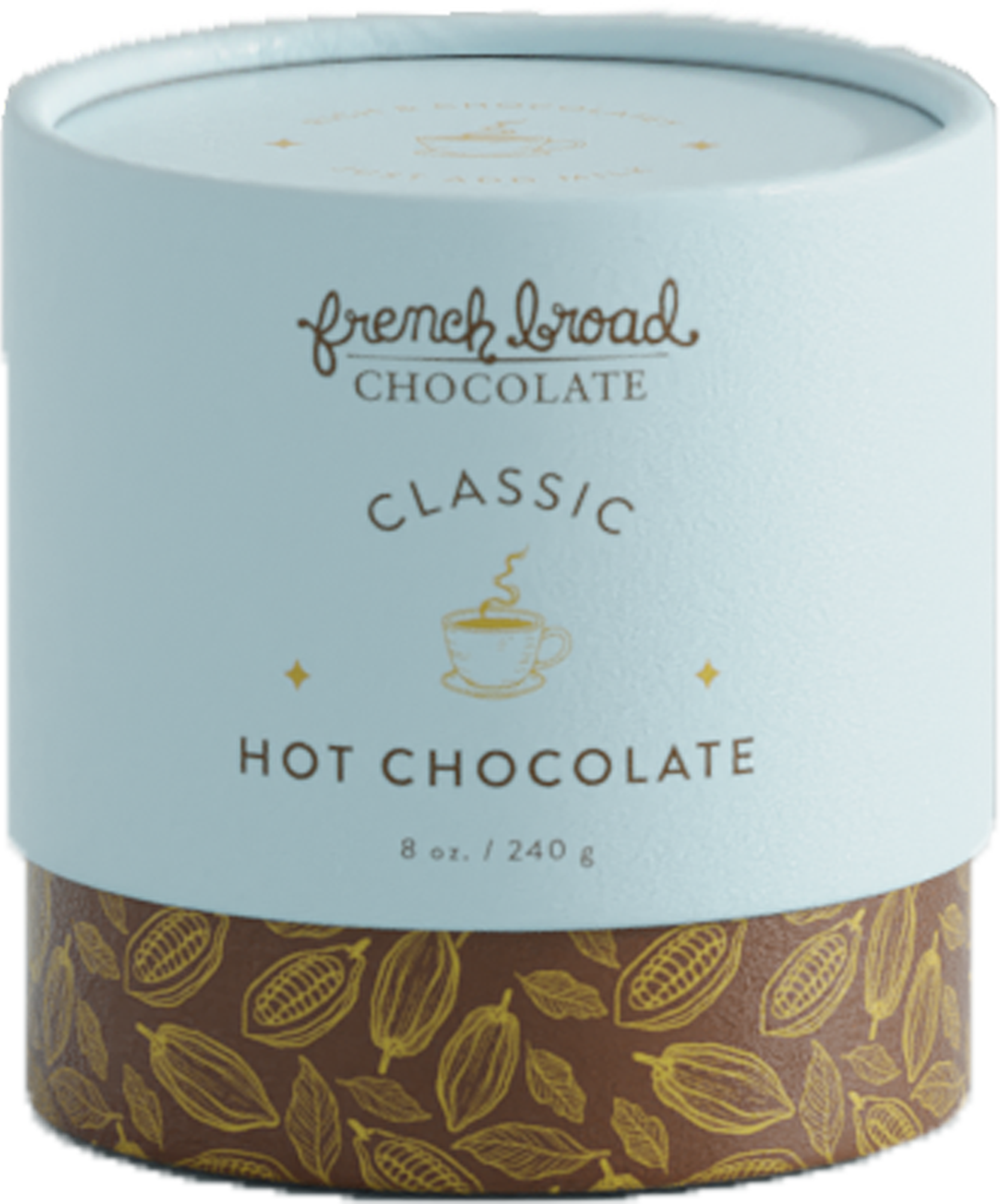 French Broad Chocolate - Classic Dark Hot Chocolate - 8oz  French Broad Chocolate   -better made easy-eco-friendly-sustainable-gifting