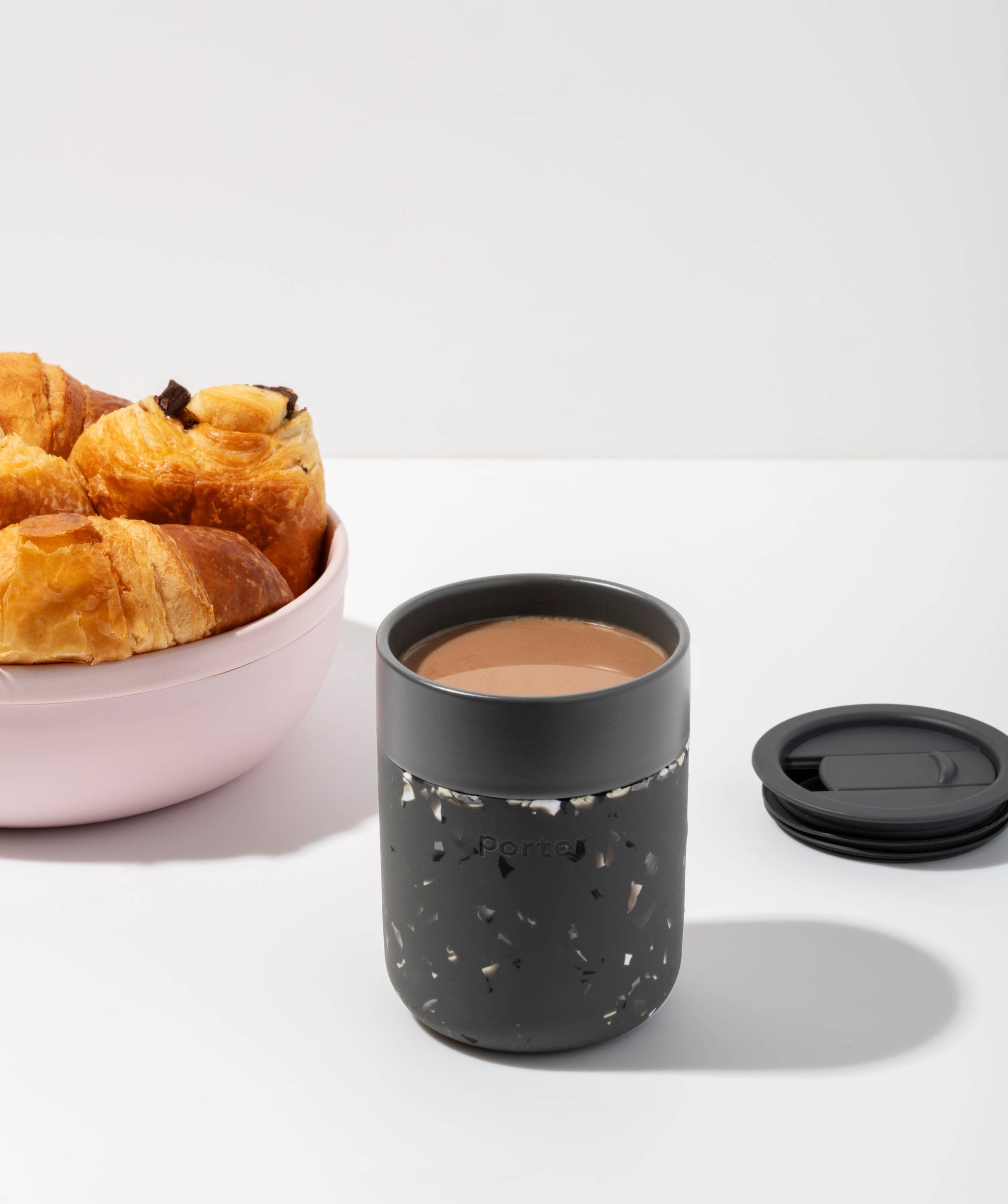 Porter Ceramic Reusable Coffee Mug 12oz - Terrazzo  W&P   -better made easy-eco-friendly-sustainable-gifting