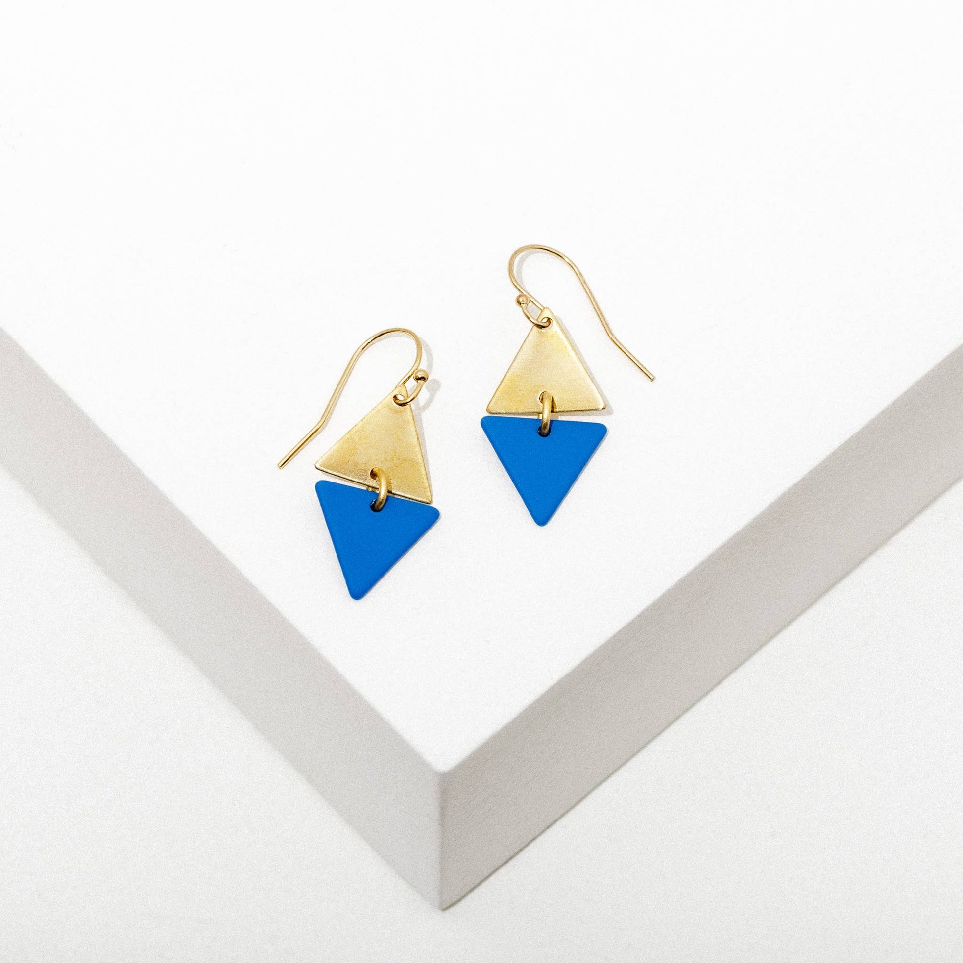 Larissa Loden - Alta Earrings  Larissa Loden Cobalt  -better made easy-eco-friendly-sustainable-gifting