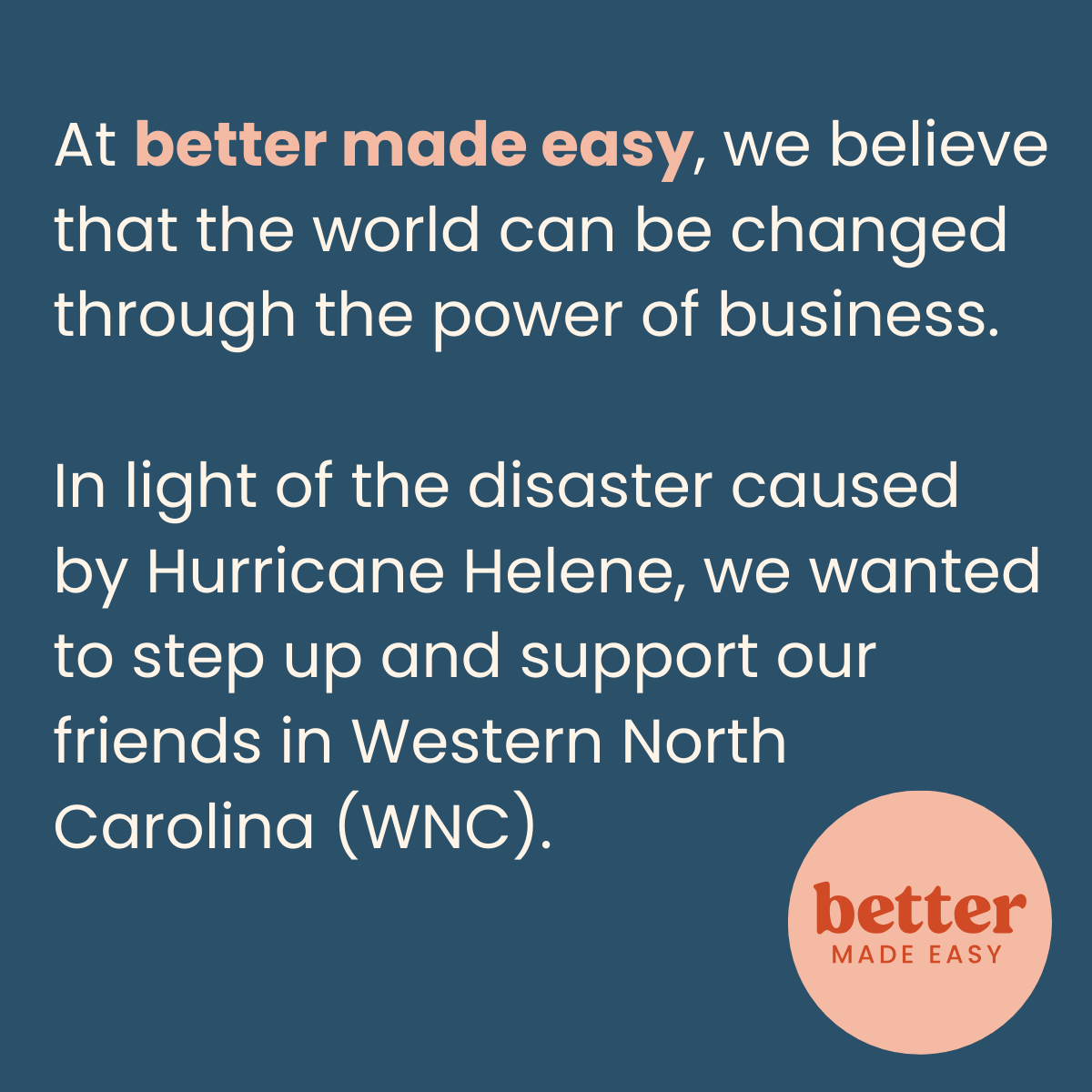 FIRST EVER better box for charity: The 2024 Limited Edition Western NC Artists Gift Box (only 100 available) 🎁 better made easy -better made easy-eco-friendly-sustainable-gifting