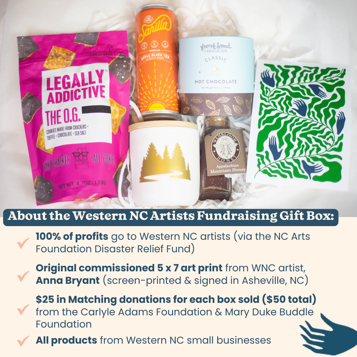 FIRST EVER better box for charity: The 2024 Limited Edition Western NC Artists Gift Box (only 100 available) 🎁 better made easy -better made easy-eco-friendly-sustainable-gifting