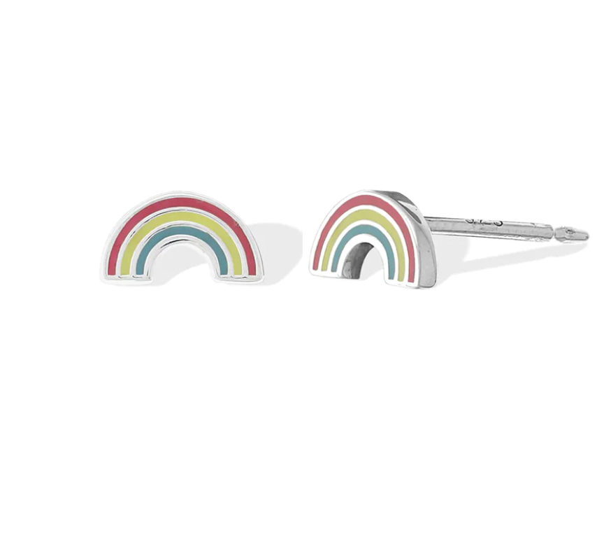 Rainbow Color Studs  boma   -better made easy-eco-friendly-sustainable-gifting
