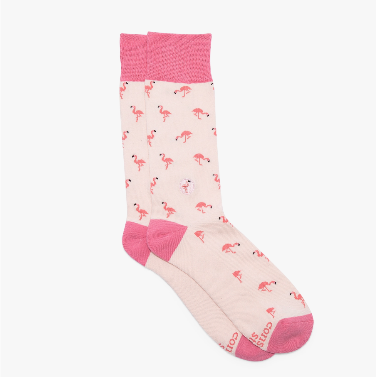 Conscious Step - Socks that Protect Flamingos  Conscious Step   -better made easy-eco-friendly-sustainable-gifting