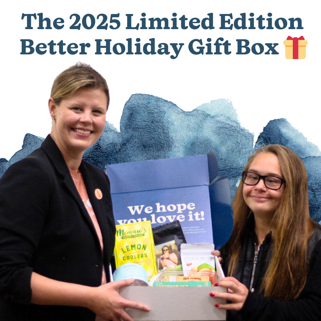 Pre-Order By 11/4: 2025 Limited Edition Better Holiday Gift Box 🎁 gift basket better made easy -better made easy-eco-friendly-sustainable-gifting