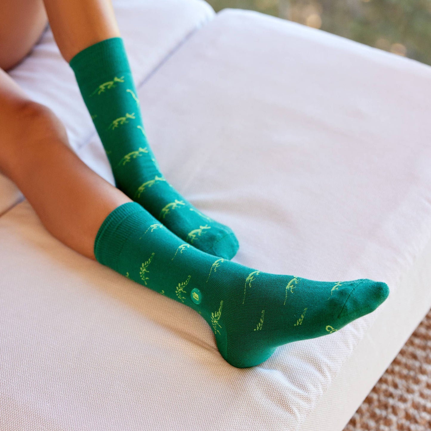 Conscious Step - Socks that Give Books  (Green Dinosaurs)  Conscious Step   -better made easy-eco-friendly-sustainable-gifting