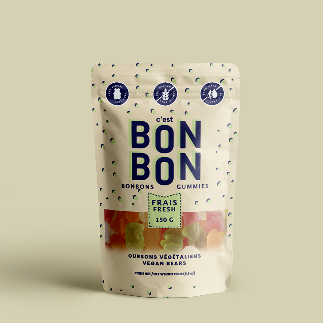 La boîte à bonbons - Vegan Bears - Gummy Candies  La boîte à bonbons   -better made easy-eco-friendly-sustainable-gifting