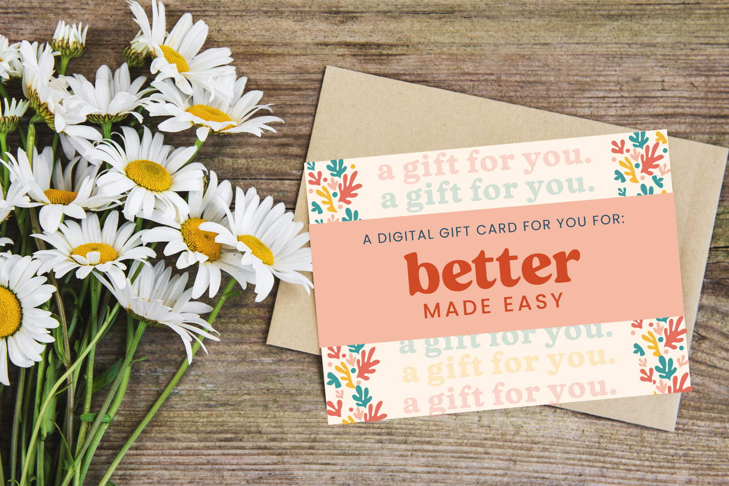 better made easy gift card gift card better made easy $10.00  -better made easy-eco-friendly-sustainable-gifting