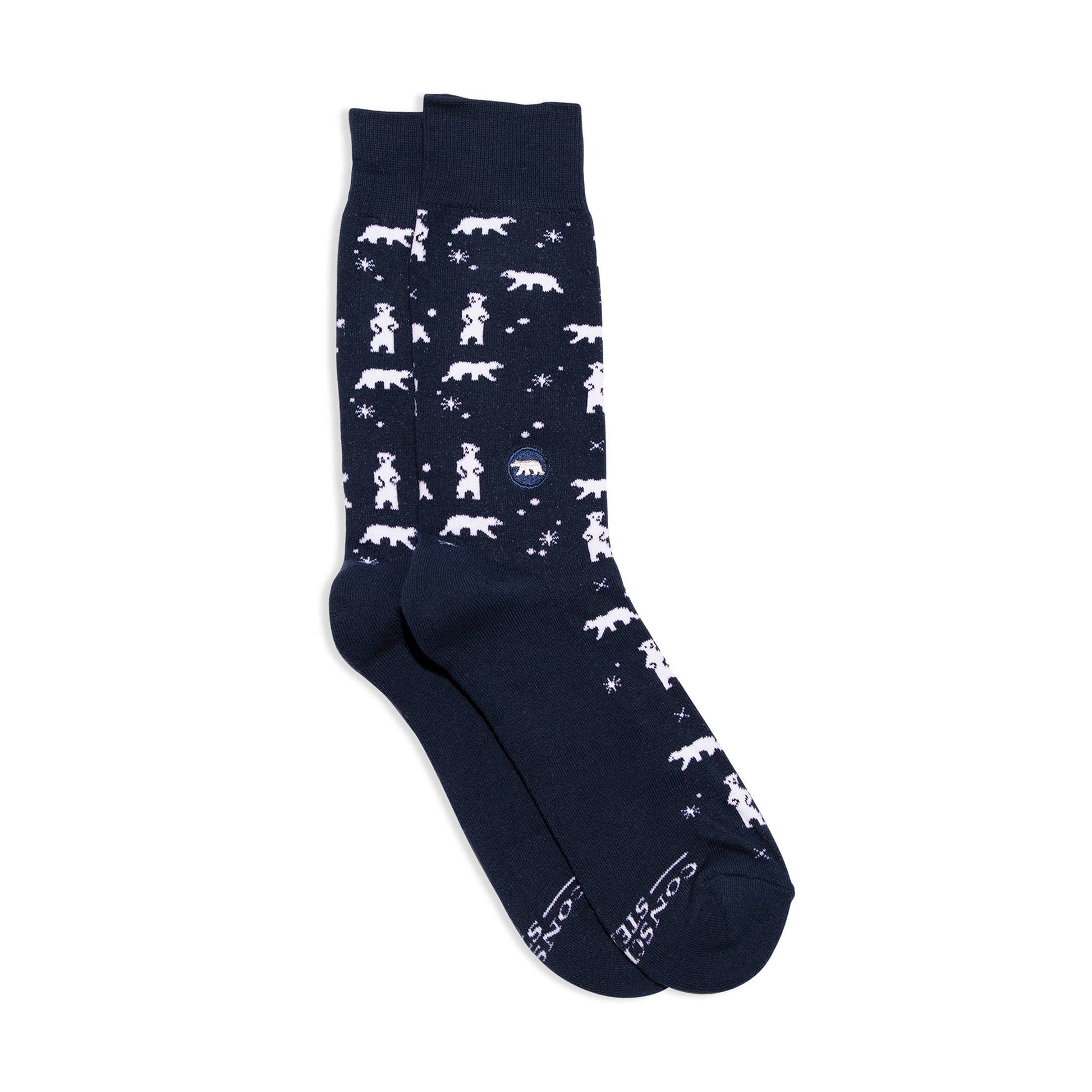 Conscious Step - Socks that Protect Polar Bears  Conscious Step Small  -better made easy-eco-friendly-sustainable-gifting