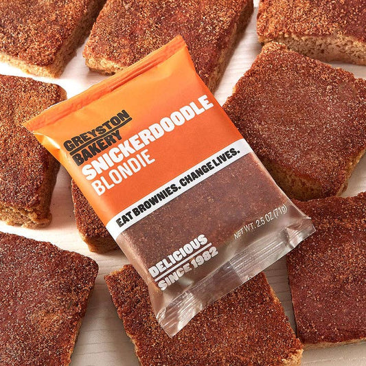 Greyston Bakery Brownies - Snickerdoodle Blondie  Greyston Bakery   -better made easy-eco-friendly-sustainable-gifting