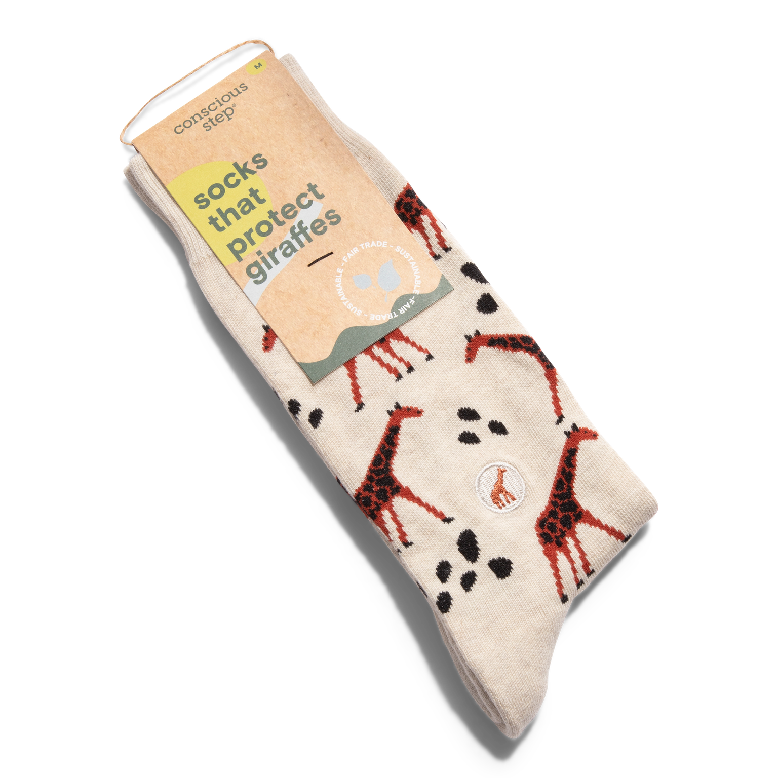 Conscious Step - Socks that Protect Giraffes  Conscious Step   -better made easy-eco-friendly-sustainable-gifting