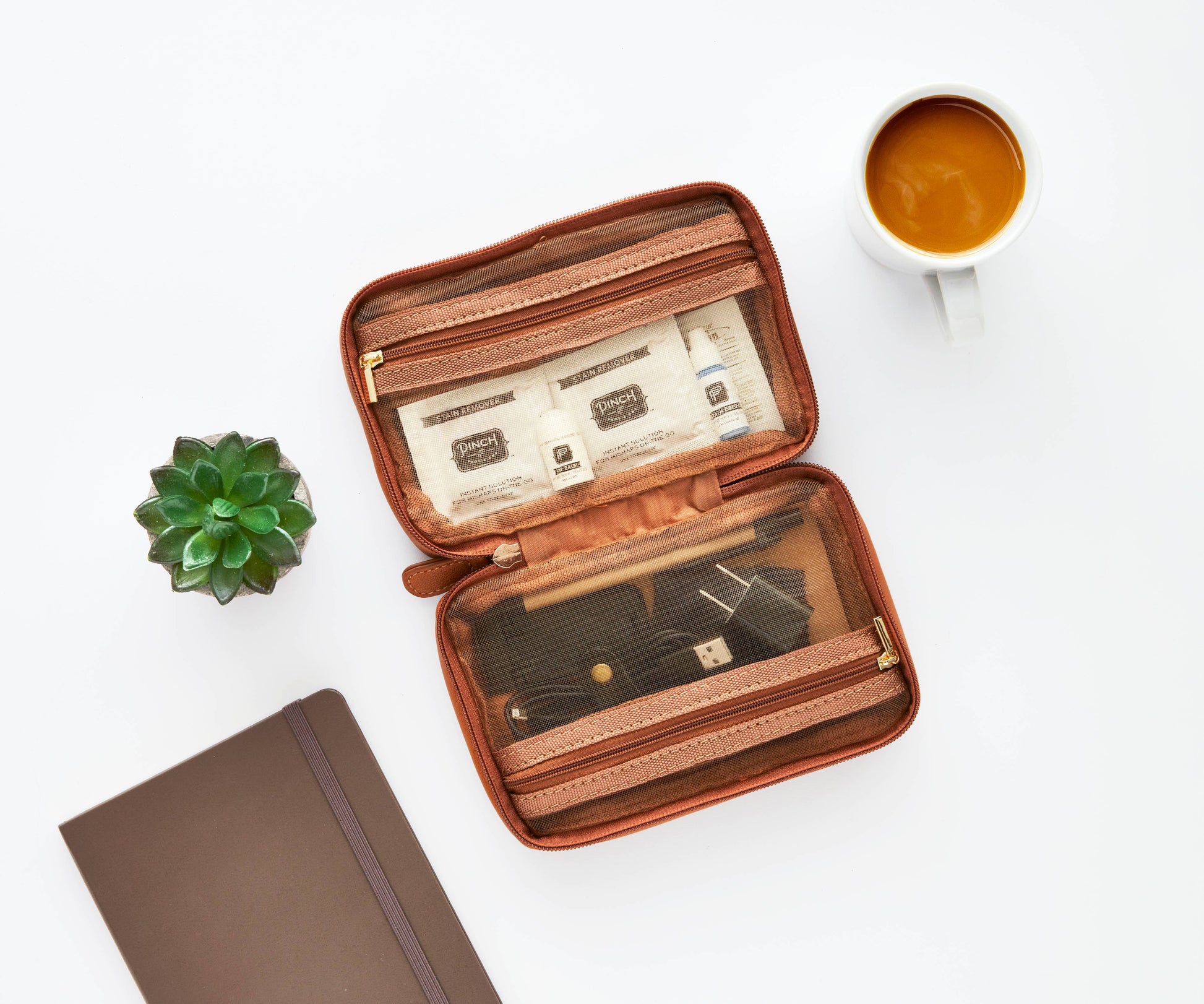 PINCH Provisions - Work from Anywhere Kit | Cognac  Pinch Provisions   -better made easy-eco-friendly-sustainable-gifting