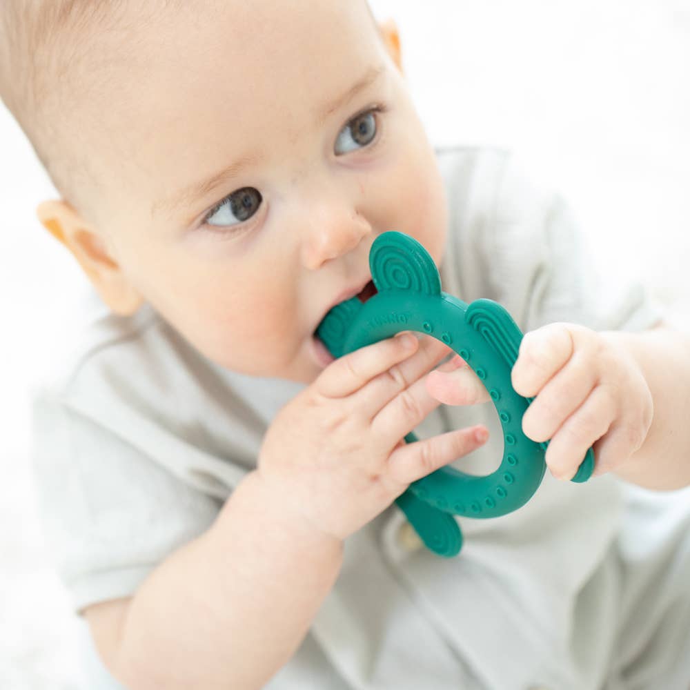Bella Tunno - Frog Rattle Teether - a gift that gives a meal  Bella Tunno   -better made easy-eco-friendly-sustainable-gifting