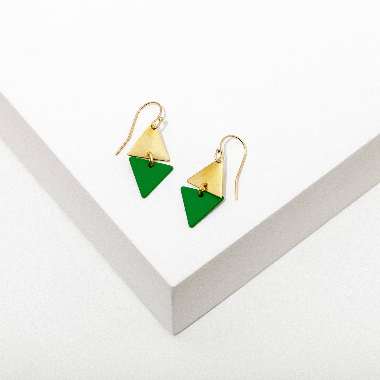 Larissa Loden - Alta Earrings  Larissa Loden Green  -better made easy-eco-friendly-sustainable-gifting