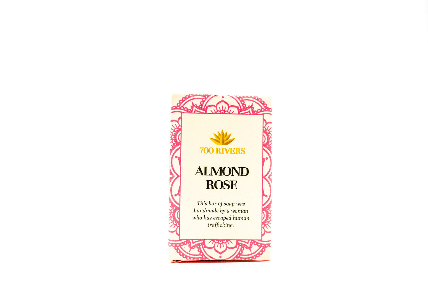 700 Rivers - Fair Trade Almond Rose Soap Bar - Crafted by artisans that escaped human trafficking  700 Rivers   -better made easy-eco-friendly-sustainable-gifting