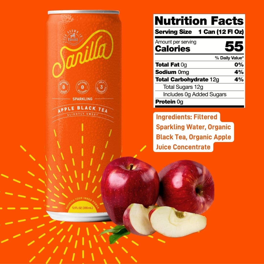 Sarilla - Apple Tea Antioxidant Spritzer  Sarilla   -better made easy-eco-friendly-sustainable-gifting