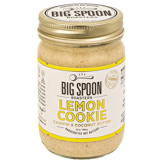 Big Spoon Roasters - Lemon Cookie Cashew & Coconut Butter Big Spoon Roasters -better made easy-eco-friendly-sustainable-gifting