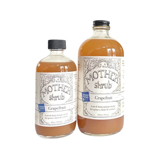 MOTHER shrub - Grapefruit cocktail mixer  MOTHER shrub   -better made easy-eco-friendly-sustainable-gifting