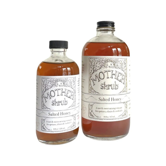 MOTHER shrub - Salted honey cocktail mixer  MOTHER shrub   -better made easy-eco-friendly-sustainable-gifting